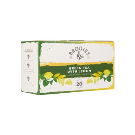 BRODIES - GREEN TEA WITH LEMON (20 bags)