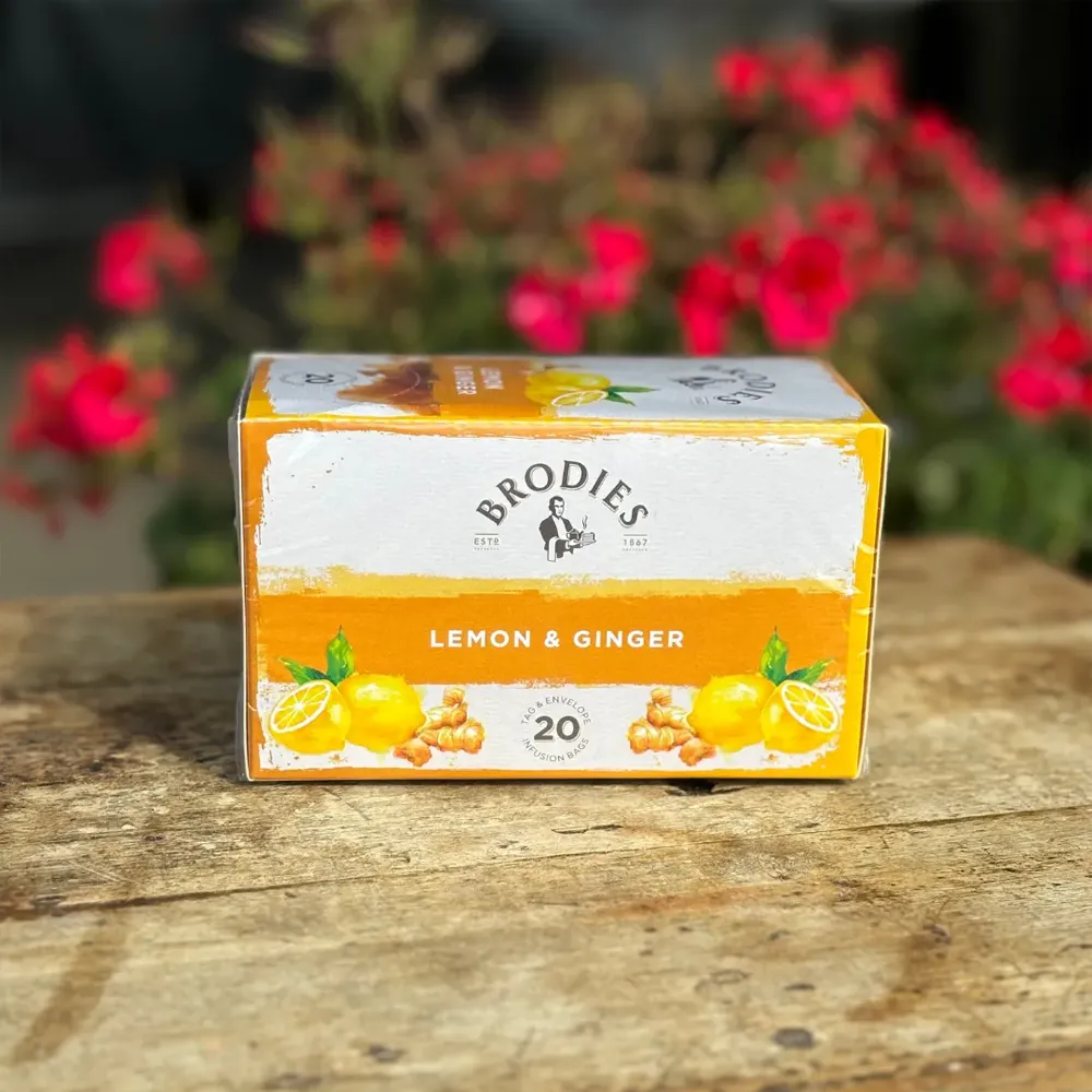 BRODIES - LEMON & GINGER (20 bags) - Image 2