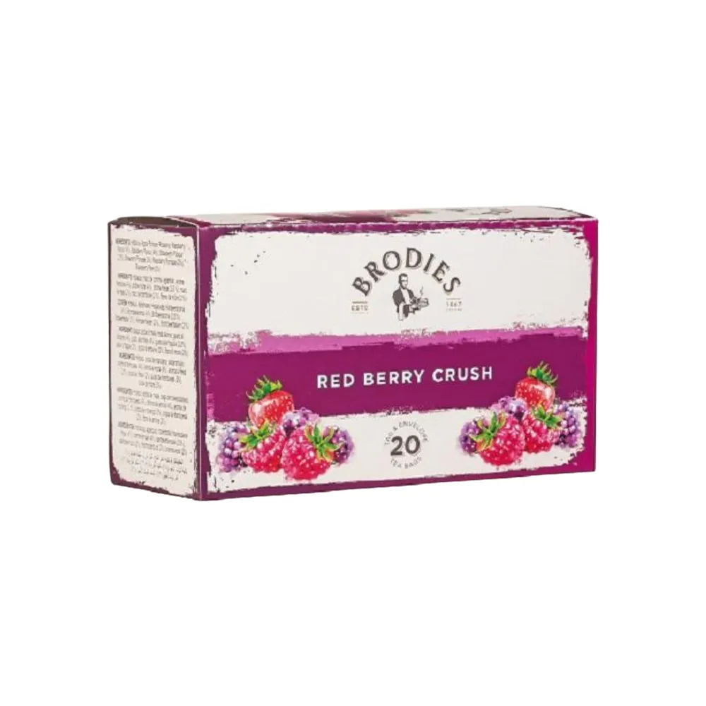 BRODIES - RED BERRY CRUSH (20 bags)
