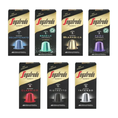 SEGAFREDO - NEW ALUMINIUM (10 Nespresso cps.)