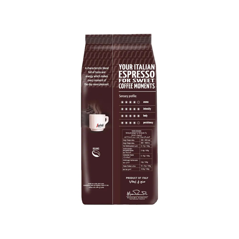 SEGAFREDO - ESPRESSO CASA (500 gr bean) - Image 2
