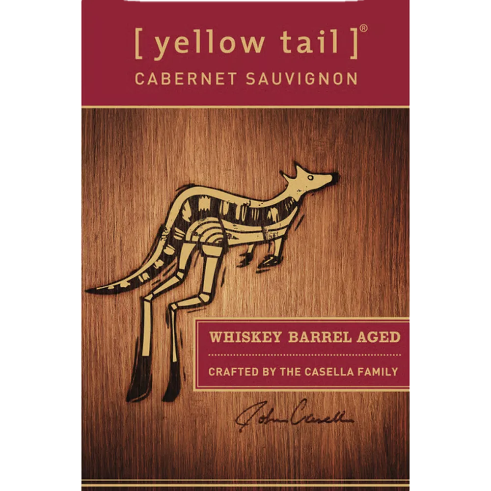 YELLOW TAIL - WHISKEY BARREL AGED CABERNET SAUVIGNON (750 ml) - Image 2