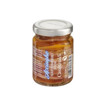 CASA RINALDI - ANCHOVIES FILLETS IN EXTRA VIRGIN OLIVE OIL (95 g)