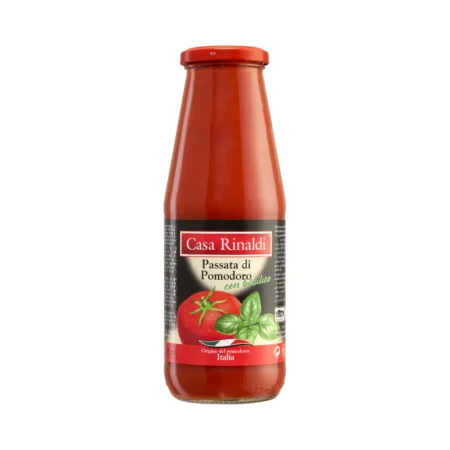 CASA RINALDI - TOMATO PUREE WITH BASIl (690 g)